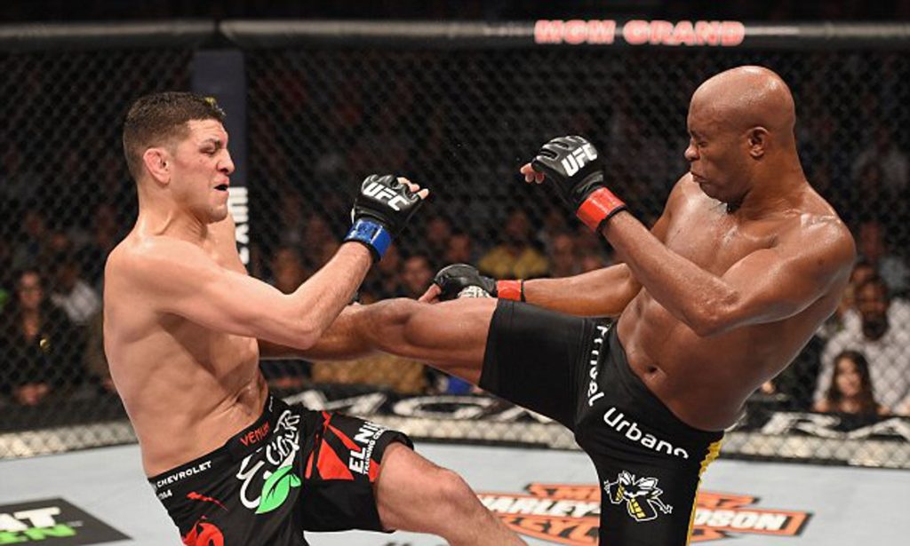 Anderson Silva Vs Nick Diaz