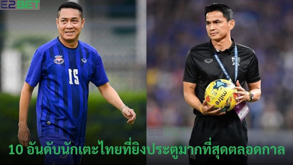 นักเตะไทยที่ยิงประตูมากที่สุ