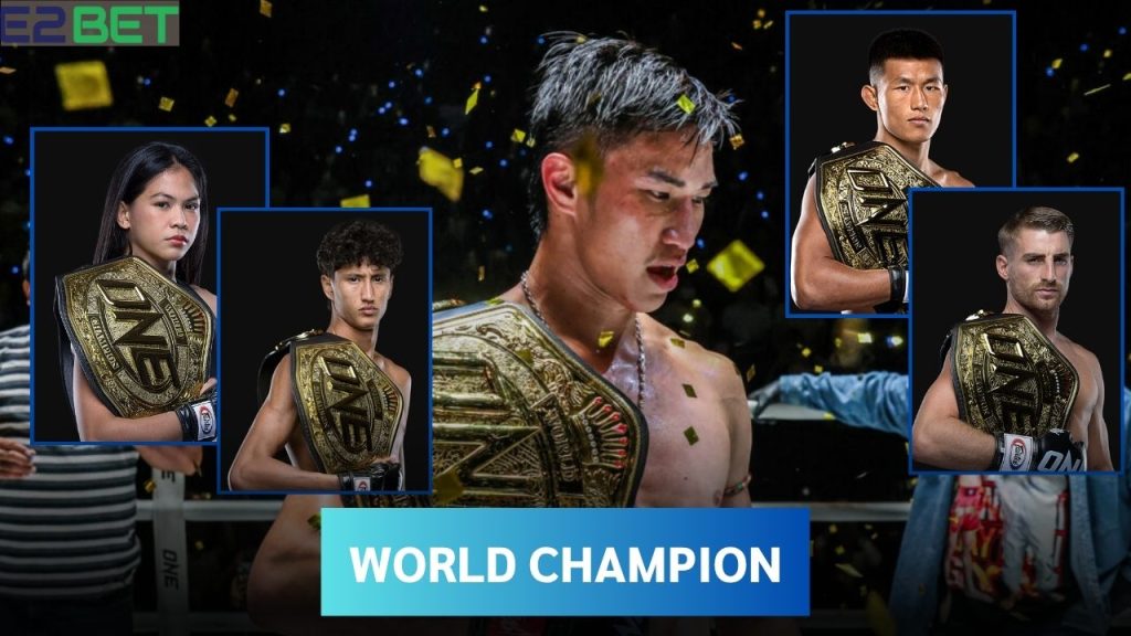 แชมป์โลกชั้นนำใน ONE Championship 2025