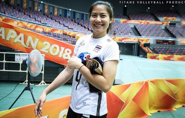 Thai Volleyball Players