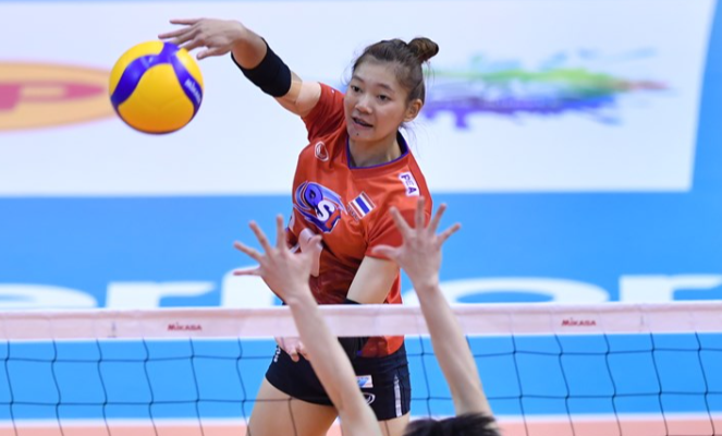Thai Volleyball Players