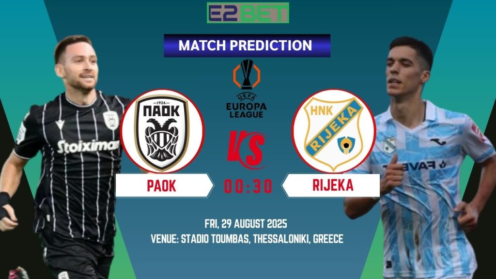 PAOK vs Rijeka Prediction