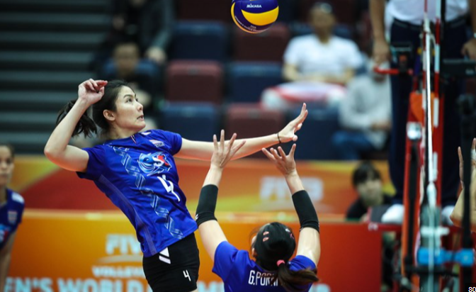 Best Middle Blockers in Thailand Womens Volleyball